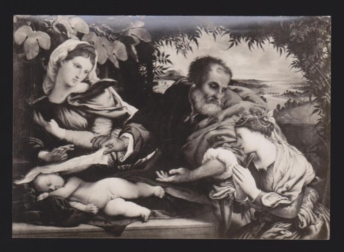 Lorenzo lotto cartolina - lotto,