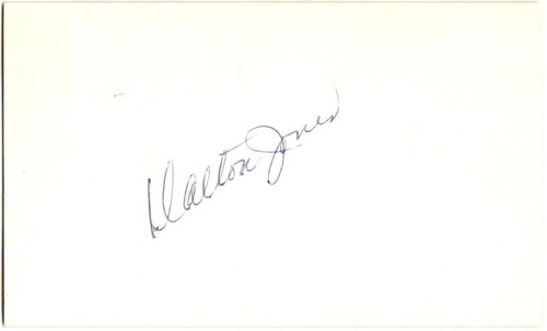 Dalton jones autografo - dalton, -autografo-
