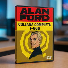 ALAN FORD - Num. 001-670 COMPLETA + ALAN FORD COLORE Num. 01-75 - in 6 DVD