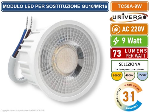 Modulo led 660 lumen - led, 9w