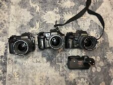 Olympus Camedia E-20N lotto di 3 fotocamere testate funzionanti LEGGI impugnature