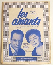 Partition vintage sheet music