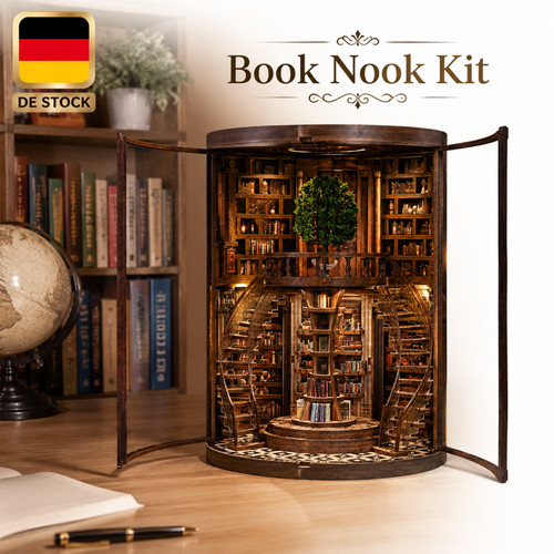 Kit book nook legno - book, fai