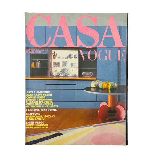 Casa vogue 161 marzo - casa, 1985