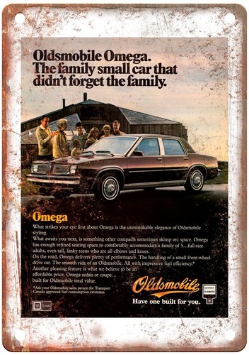 Insegna metallo oldsmobile - metallo,