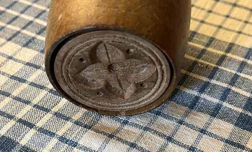 Antico timbro pressa stampo