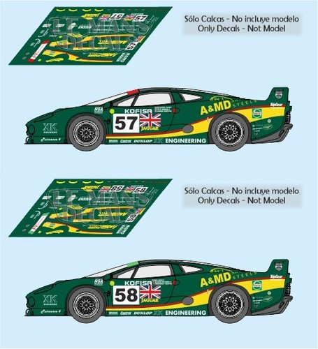 Decals jaguar xj220 - jaguar, le