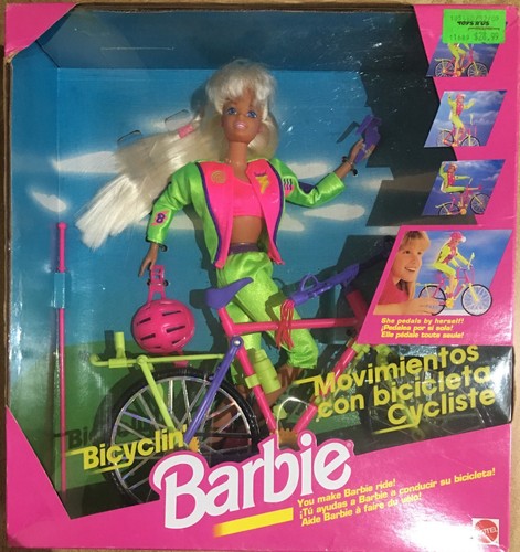 Barbie mattel bicyclin - barbie,