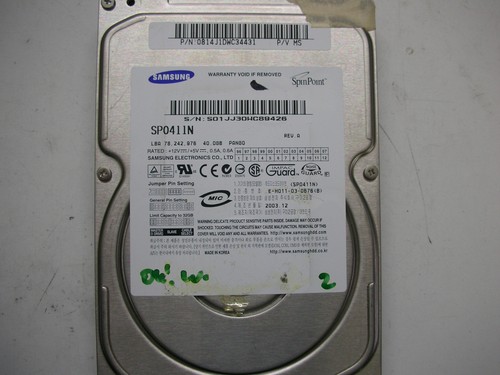 Samsung spin point 40gb - spin,