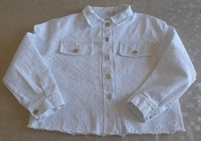 Giubbino bianco 100% cotone