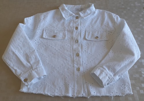 Giubbino bianco 100 - %, cotone