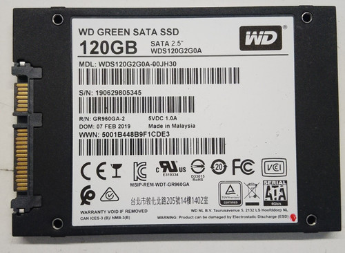 Green 120gb - wd,