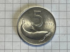 ITALIA REPUBBLICA MONETA 5