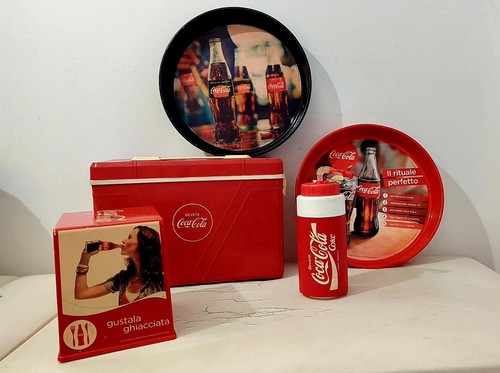Lotto pubblicitario coca cola - pubblicitario,