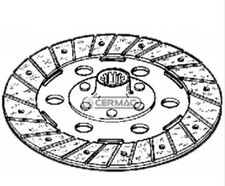 Disco frizione rigido per