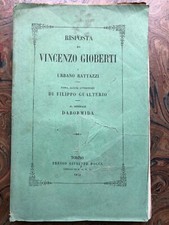 Response Of Vincenzo Gioberti