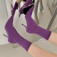 Stivaletti donna tessuto