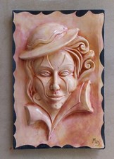 Quadro in ceramica - Il clown