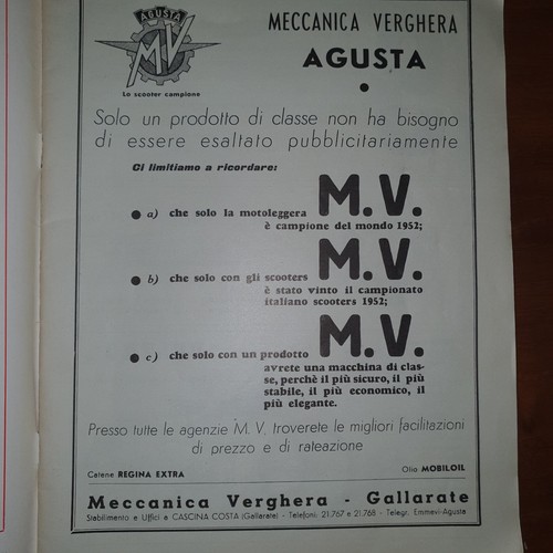Agusta moto vince advert - vince,
