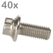 40 Stainless Steel M7x16
