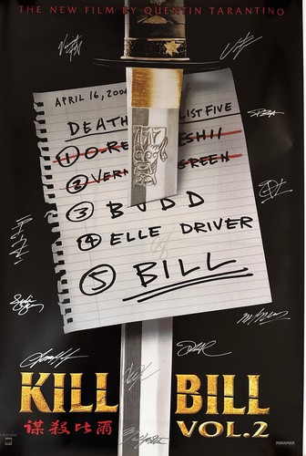 Locandina film firmata kill - film,