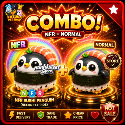Pinguino sushi nfr - sushi,