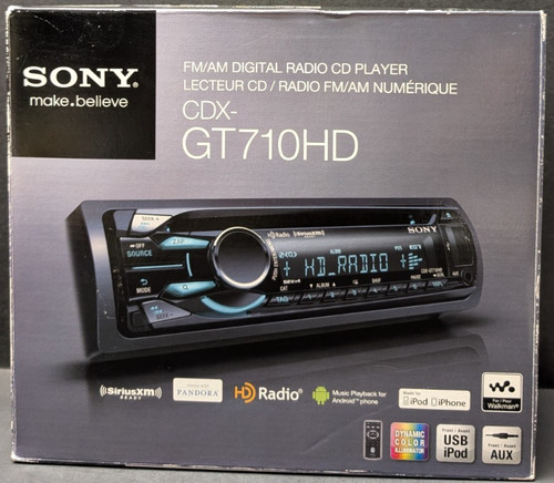 Sony cdx gt710hd - sony, fm/am