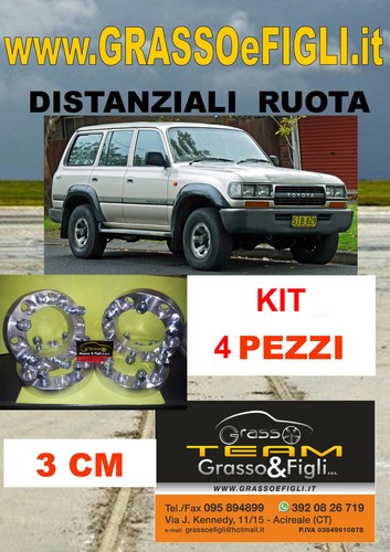 Kit distanziali ruota for - 4,