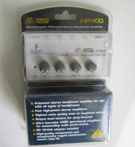 Behringer microamp ha400 - microamp,
