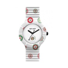 Orologio HIP HOP EXPO MILANO 2015 HWU0563 Limited Edition Silicone Bianco Italia