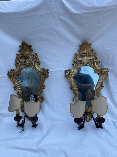 Coppia specchiere veneziane - specchiere,
