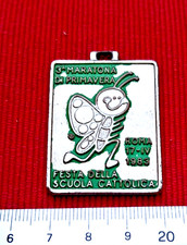 Festa della Scuola Cattolica 3° Maratona Primavera Roma 1983- Medaglia