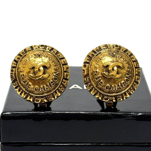 Chanel cambon orecchini - chanel,