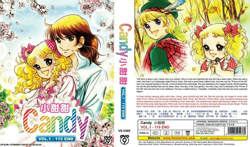 Dvd anime candy - candy,