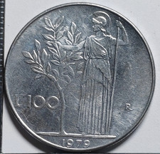 100 lire 1979 italie - lire,