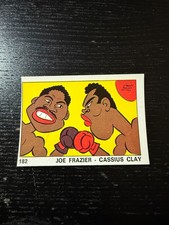 Figurina Ok Vip 1973 Panini Joe Frazier Cassius Clay