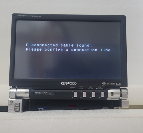 Kenwood kvt 725dvd monitor - kenwood,