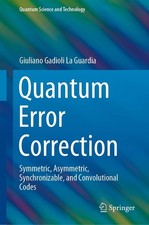 Quantum error correction - quantum,