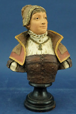 GOLDSCHEIDER Anna Bolena Scultura terracotta Busto 1800 Austria Vienna LIBERTY