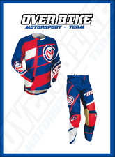 COMPLETO CROSS BAMBINO MAGLIA S PANTALONE 38 MOOSE S7 YOUTH M1 OFF ROAD ROSSO