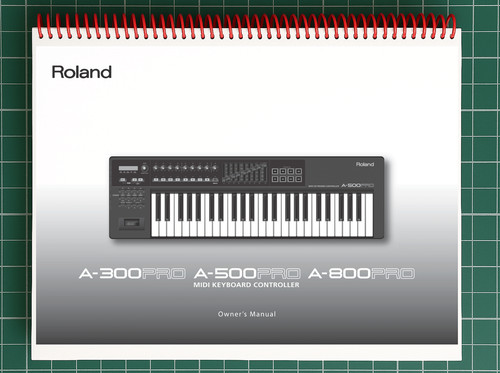 Roland 500 pro manuale - roland,