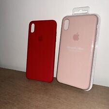 Custodie silicone originali Apple iPhone Xs Max x2 una sigillate entrambe mai usate ottime