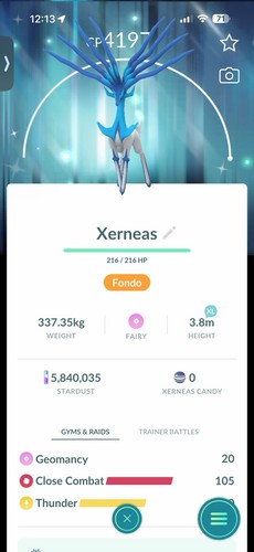 Shiny xerneas kalos - shiny,