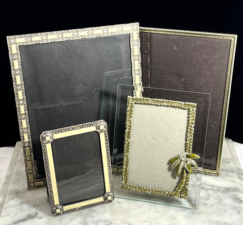 Lotto cornici vintage ornate - lotto,