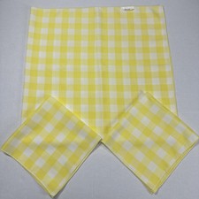 Tovaglia vintage giallo limone