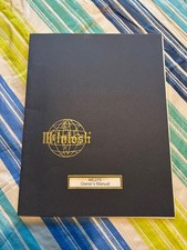 Amplificatore di potenza valvolare McIntosh MC275 manuale d'uso originale.