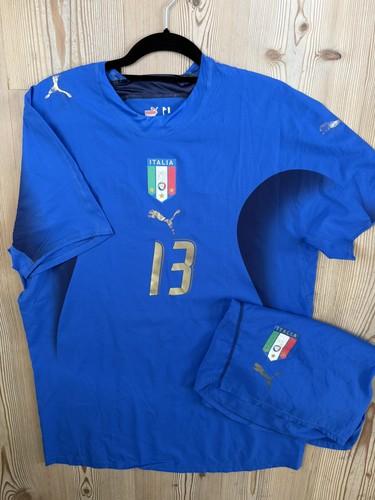 Maglia figc italia 2006 - italia, nesta