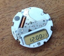 Movimento Orologio LCD H461 Y652 Oro - Breitling Pluton UDT B232 Seiko - N.O.S