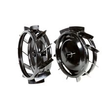 Coppia ruote metalliche per motocoltivatore Bertolini, Oleo Mac, Efco, Nibbi ...
