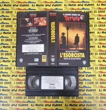 VHS film L'ESORCISTA William Peter Blatty cinema terrore DEAGOSTINI (F35)